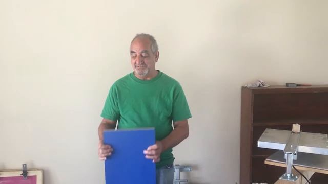 adding a platen bracket TO THE BLUE DIAMOND PRINTER смотреть онлайн
