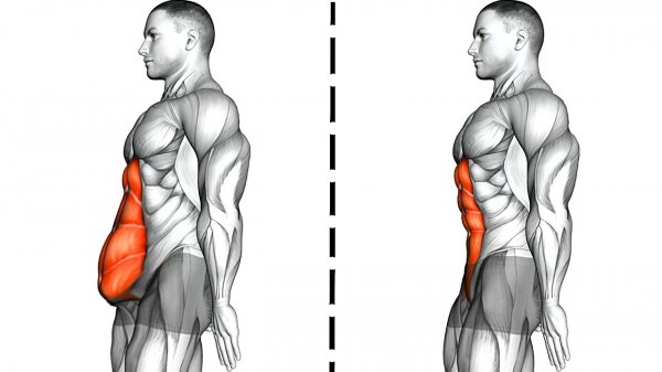 Упражнения для Отвисшего Живота
