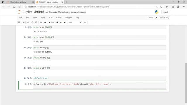 How to Use Strings in Python | String Function | Python Strings смотреть онлайн