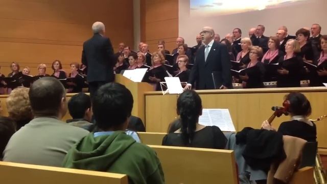 El Orfeón Moratalaz interpreta tango de "Marina" de Emilio смотреть онлайн