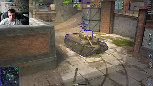 WoT Blitz - Взял мастера на AMX 12t - World of Tanks Blitz смотреть онлайн