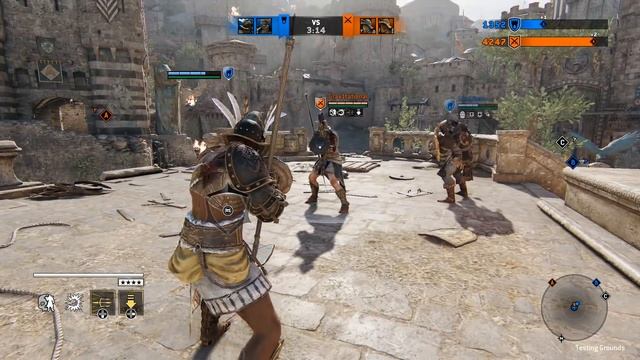 For Honor - TESTING GROUNDS - Gladiator - New Best Ganker? смотреть онлайн