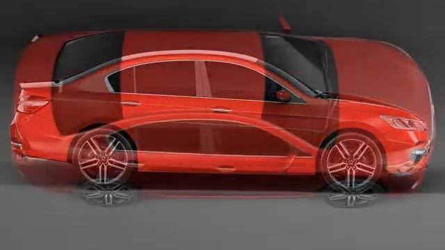 3D Model Honda Accord Sport 2016 at 3DExport.com смотреть онлайн