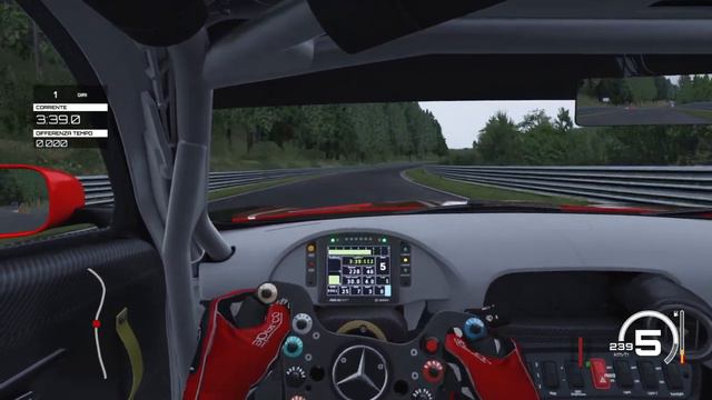 ASSETTO CORSA NÜRBURGRING NORDSCHLEIFE "INFERNO VERDE".MERCEDES-BENZ AMG GT3 THRUSTMASTER T300 GTE смотреть онлайн