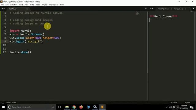 pyTurtle 9 | Adding images to turtle canvas | #pyGuru смотреть онлайн