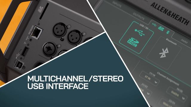 Allen & Heath CQ-20B Ultra-compact digital mixer смотреть онлайн
