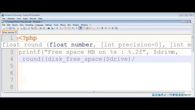 How To Calculate a Disk’s Free Space in PHP смотреть онлайн