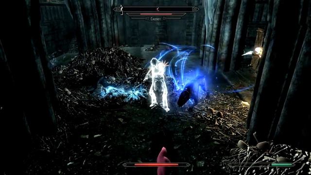 [Skyrim] - Прохождение с пони модом 3 - Подвал Вампирического замка смотреть онлайн
