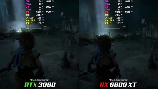 RX 6800 XT vs. RTX 3080 | Test in 9 Games | 1440p смотреть онлайн