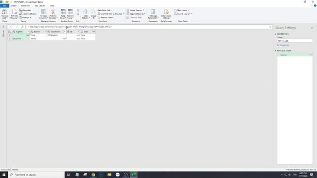 Chuyển file PDF thành file Excel bằng Power Query смотреть онлайн