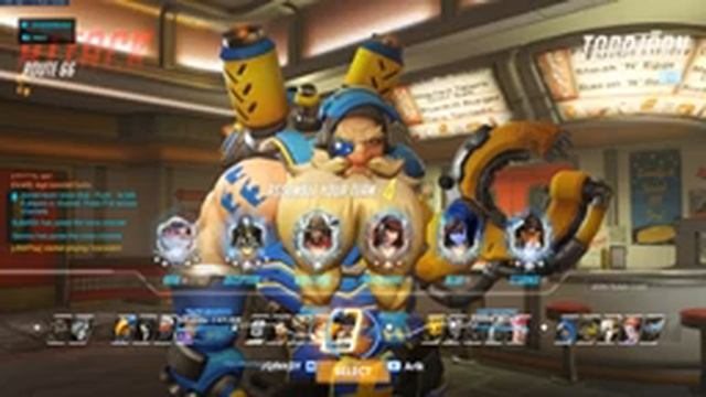 Overwatch. Ну вот и топ 500 , продолжаем дорогу в топ 100 маленькими шажочками. смотреть онлайн