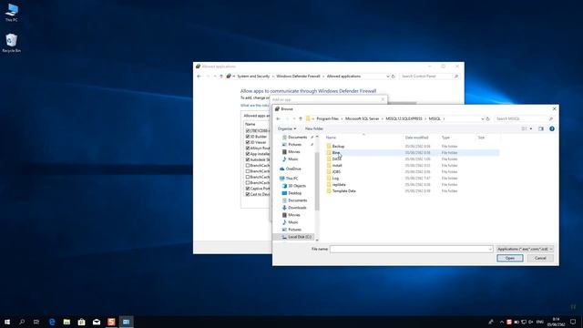 Allow an app or feature through Windows Defender Firewall смотреть онлайн
