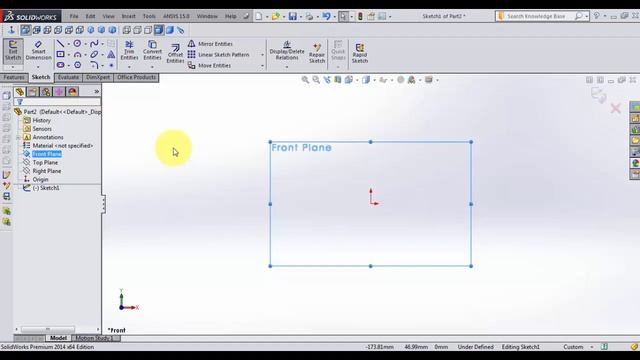 Solidworks Project 1 Tutorial 3 shaft and key modeling. смотреть онлайн