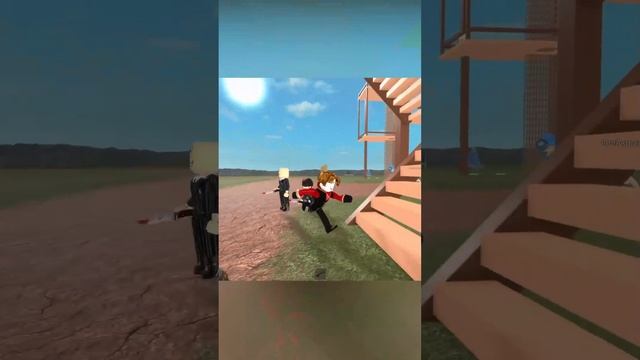 РОБЛОКС Девочка Венсдей гонится за мной! #shorts #roblox смотреть онлайн