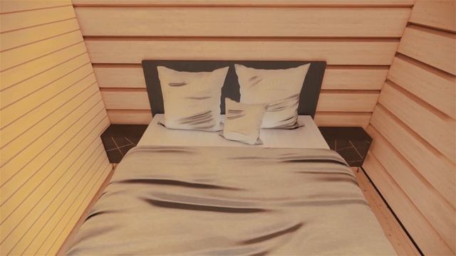 ПРОЕКТ ОДНОЭТАЖНОГО ДОМА 36 м2 из ЛАФЕТА. Норвежский Мини-Дом или БАНЯ смотреть онлайн