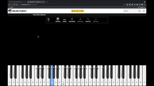 C Major Improvisation on Virtual Piano смотреть онлайн