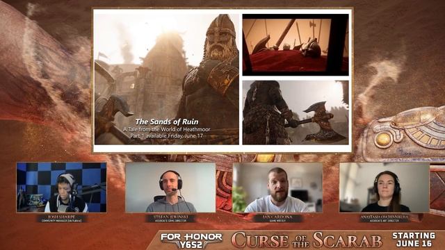 New (wtf is that) Raider Skin: Bolthorn the Cursed | For Honor Year 6 Season 2: Curse of the Scarab смотреть онлайн