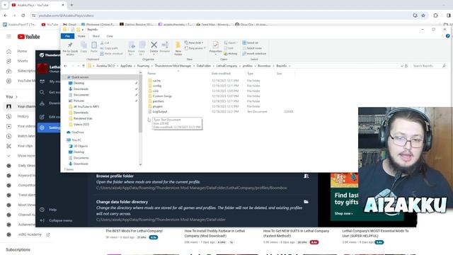 How To Install Custom Boom Box In Lethal Company! (HOW TO ADD SONGS!) смотреть онлайн