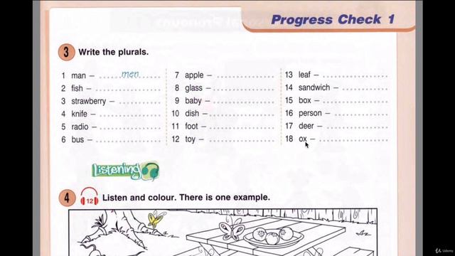 7. Контрольное задание Check up Plurals смотреть онлайн