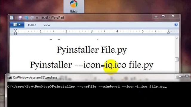 .Py To .exe : Arabic (using: PYinstaller) смотреть онлайн