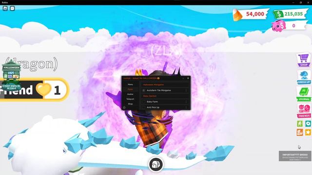 script adopt me autofarm candy halloween 2023 смотреть онлайн