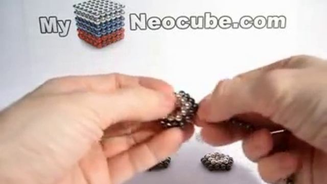 Фигуры из неокуба - Черно-белый шарик / Neocube shapes - Black and white ball) смотреть онлайн