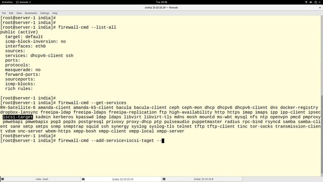 Setting up ISCSI Target and Initiator on Centos -7 (Redhat-7) RHCE Topic + LVM смотреть онлайн