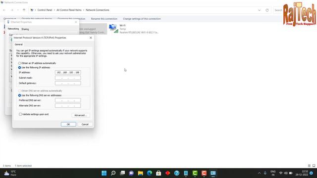 How to set static ip in Windows 11 | Set Static ip Windows 11 | Set IP Windows смотреть онлайн