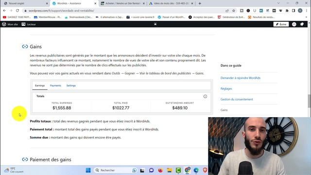 GAGNER DE L'ARGENT AVEC UN BLOG WORDPRESS смотреть онлайн