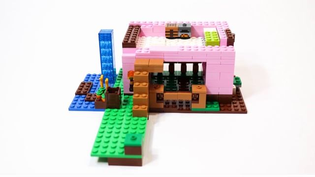 The Pig House - LEGO Minecraft Stop Motion Speed Build 21170 смотреть онлайн