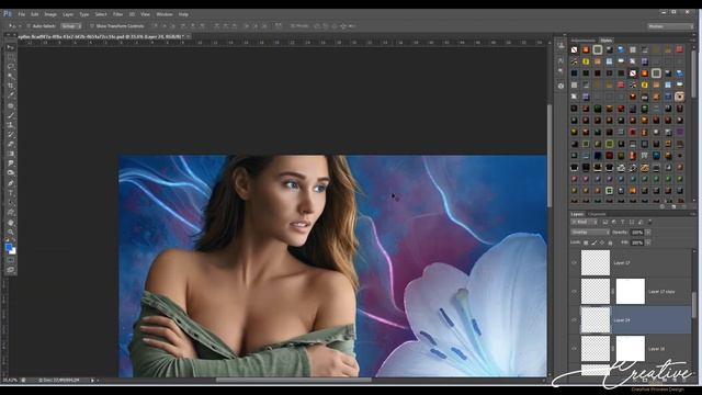 lesson "Dream Art+Artistic processing". смотреть онлайн