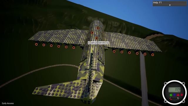 LARGEST BOMBER PLANE Crashes Into City Of Lego Bricks! - Brick Rigs Workshop Creations - Gameplay