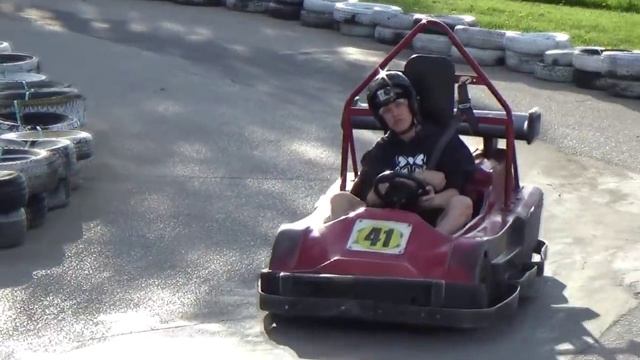 FASTEST Time Go-Kart Challenge! смотреть онлайн