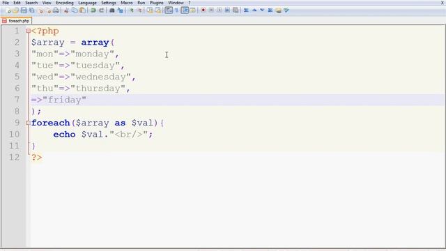 PHP Basic EP 36 foreach key and value смотреть онлайн
