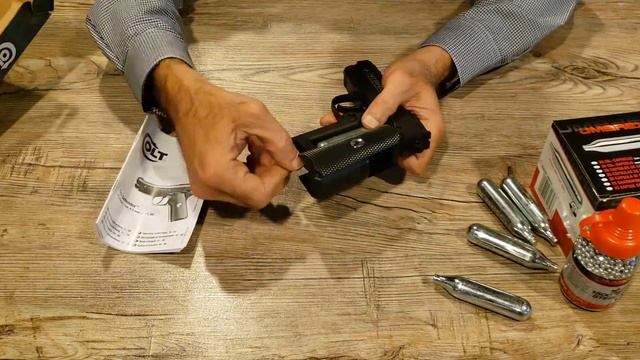 review and unboxing of Colt Defender co2 power steel ball смотреть онлайн