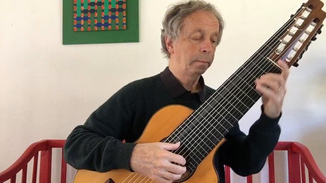 J.S.Bach Sarabande BWV 1011 (995) Göran Söllscher guitar смотреть онлайн