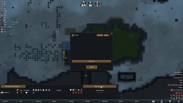 Waterloo the Muffalo - Let's Play RimWorld Biotech - Episode 22 смотреть онлайн