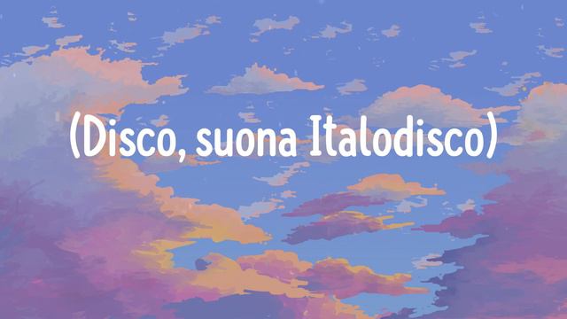 The Kolors - ITALODISCO (Tekst Wideo)