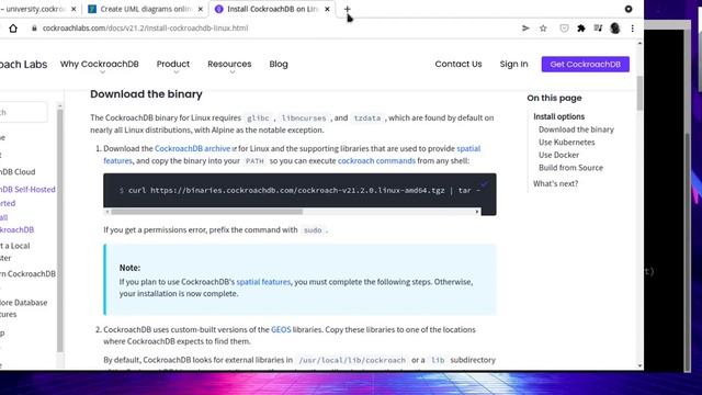 CockroachDB Install смотреть онлайн