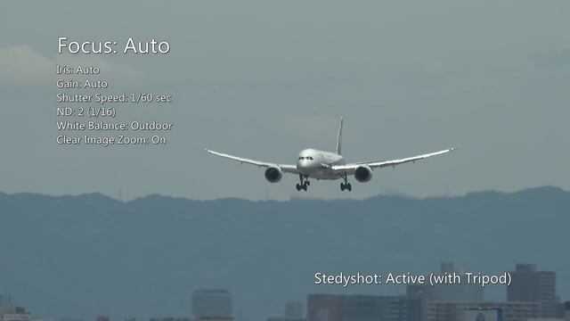 SONY PXW-Z150 4K Video Camcorder Test at Osaka Itami Airport [Clear Image Zoom] / 飛行機 4K動画サンプル смотреть онлайн