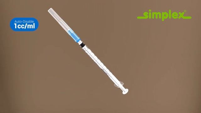 Simplex ® Auto Disable Syringe смотреть онлайн