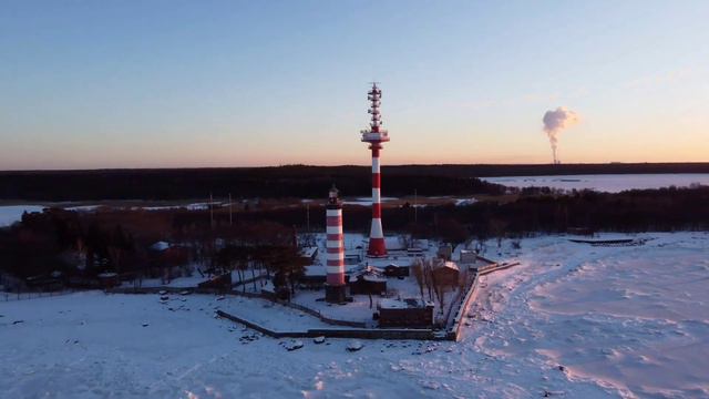 Шепелевский маяк. Зима 2021 Аэросъемка. Dji mini2 📸🎥🌅 смотреть онлайн