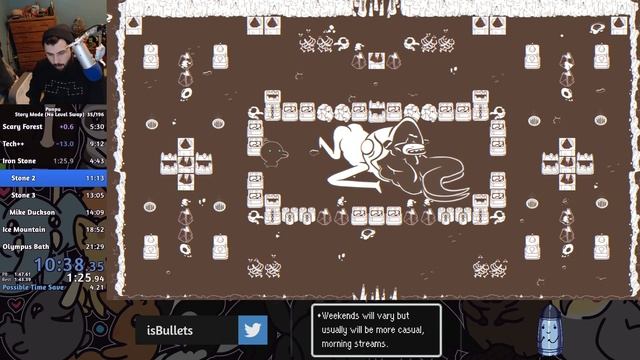 Ponpu Speedrun | isBullets | Story Mode (No Level Swap) in 22:38 IGT смотреть онлайн