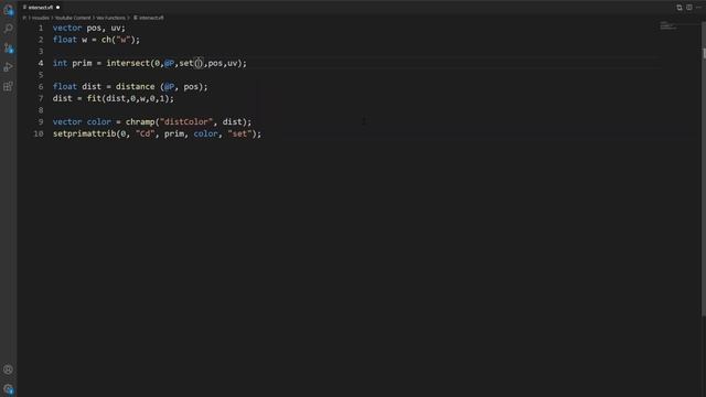 Intersect Function in Houdini: A Beginner's Guide смотреть онлайн