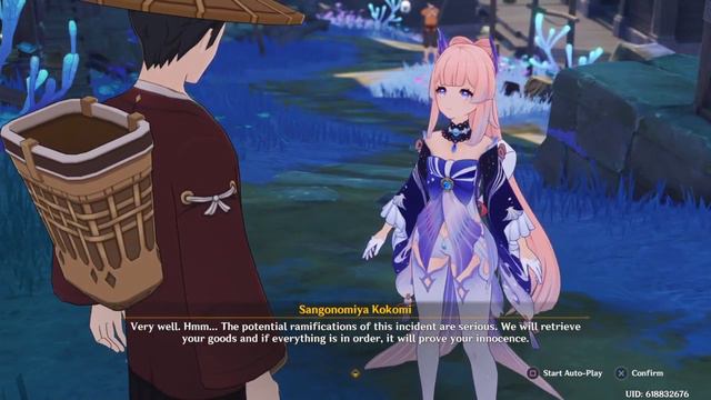 Genshin Impact Sangonomiya Kokomi Story quest & Getting Kokomi + her weap смотреть онлайн