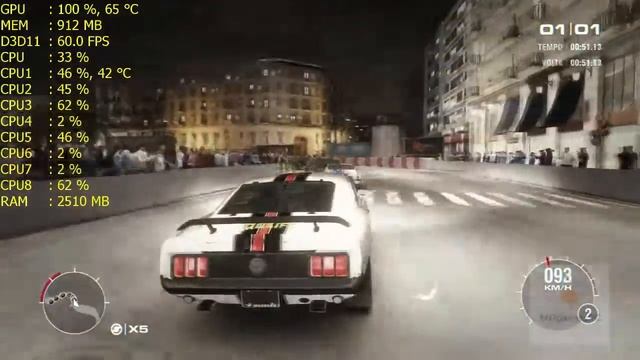 GRID 2 FX 8320E + Radeon RX 460 Full HD смотреть онлайн