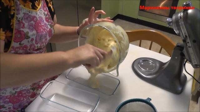 Кекс с персиками. Маринкины творинки