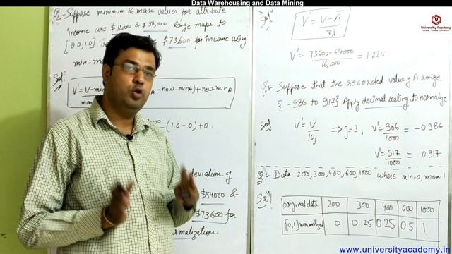 DWM21: Data Transformation, Normalization in Data Mining,Min-Max Normalization ,Z-Score ,Decimal смотреть онлайн