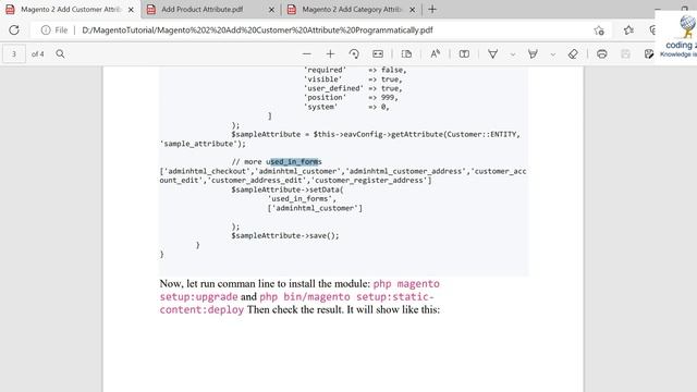 How To Create Customer Attribute |Add Customer Attribute Programmatically In #Magento 2 #codingzill смотреть онлайн