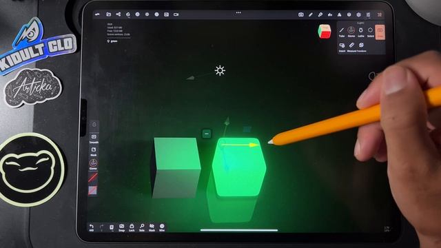 How to Make Objects GLOW in Nomad Sculpt | 4K Tutorial смотреть онлайн